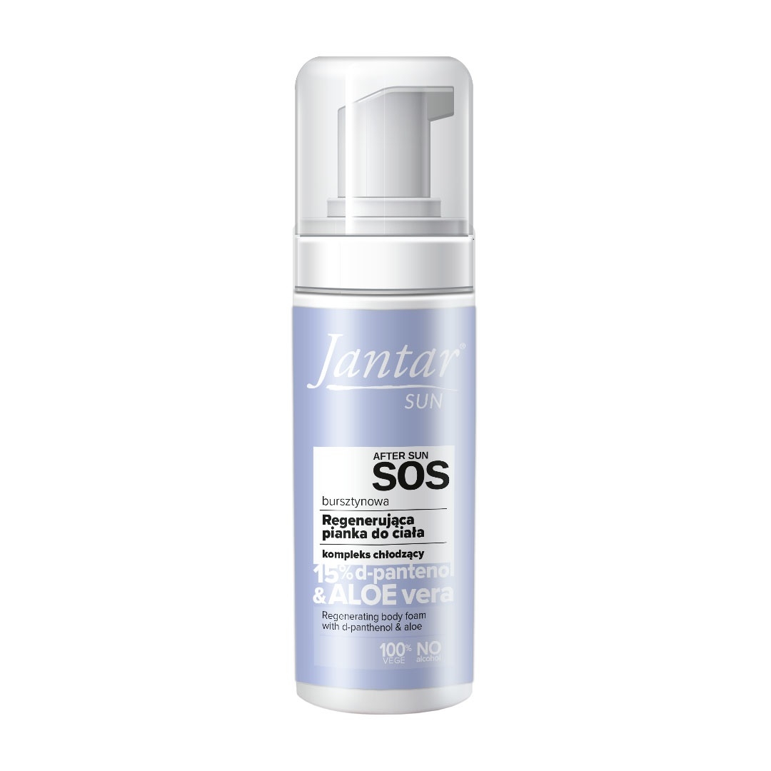 Farmona Jantar Sun Amber Spumă de corp regenerantă cu complex răcoritor 150ml