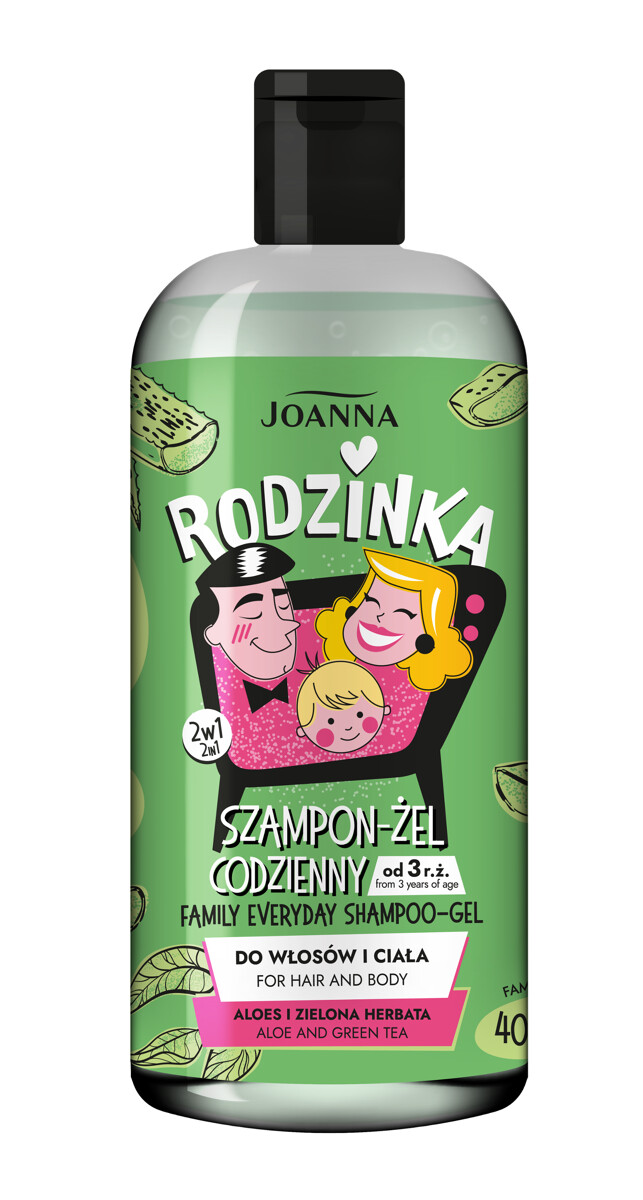 Joanna Rodzinka Șampon-Gel pentru întreaga familie 400ml