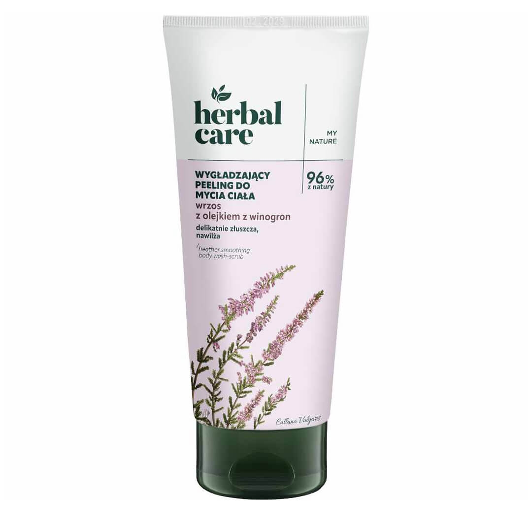 Farmona Herbal Care Smoothing Body Scrub Heather cu ulei de semințe de struguri 200ml