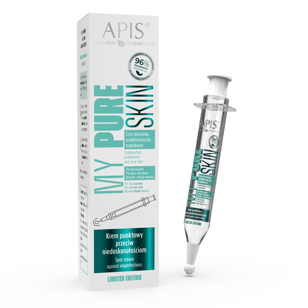 APIS My Pure Skin Cremă împotriva imperfecțiunilor 10ml