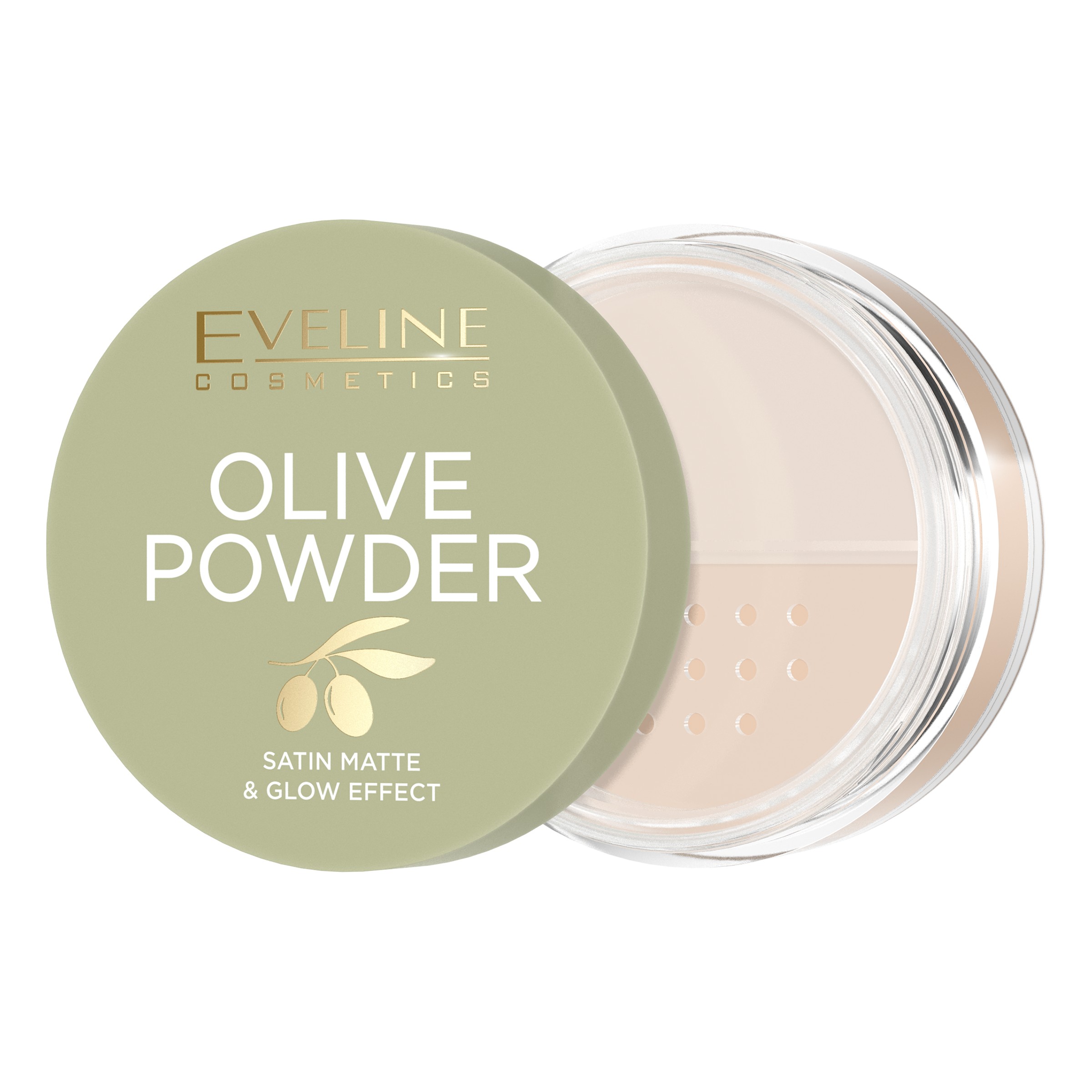 Eveline Olive Powder Pulbere cu extract de frunze și semințe de măslin