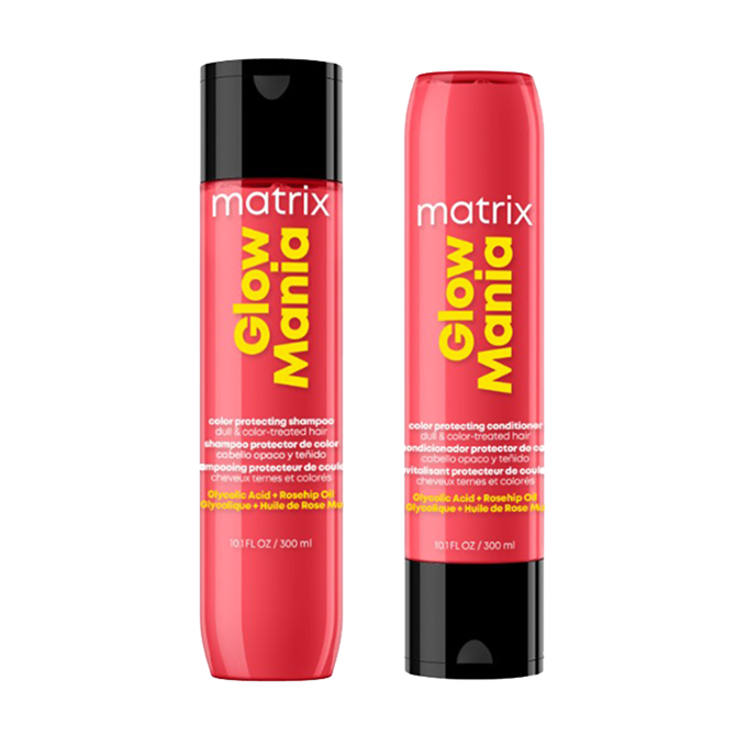 Set șampon + balsam Matrix Glow Mania