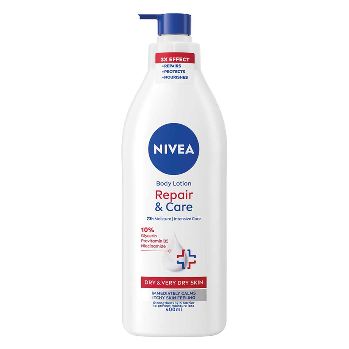 NIVEA Repair & Care Loțiune hidratantă pentru corp 400ml