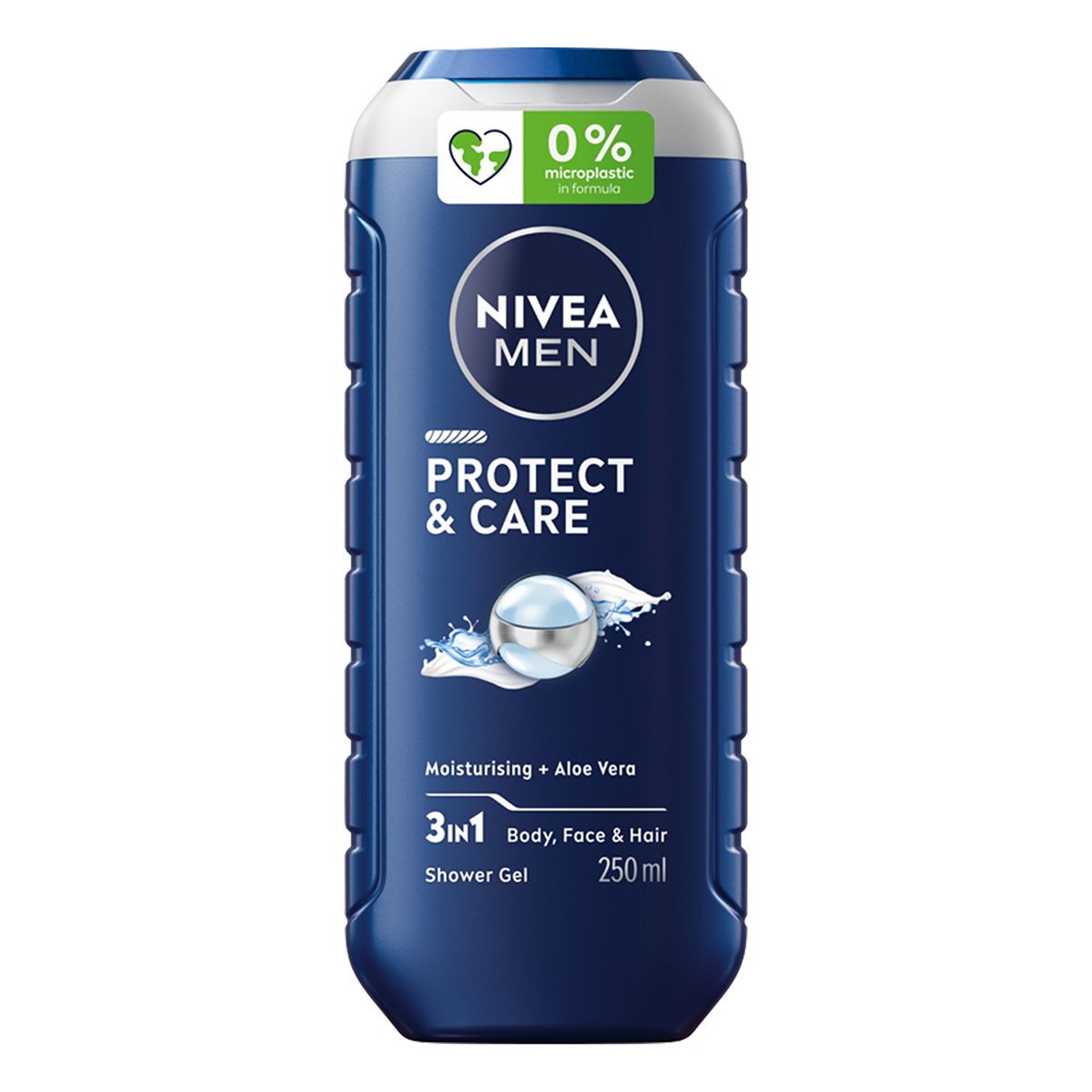 NIVEA Men Protect &amp; Care 3-in-1 Gel de duș pentru bărbați 250ml