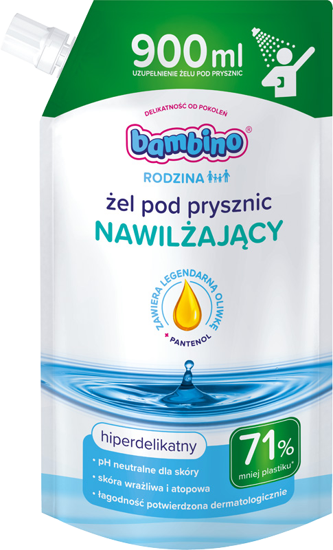 Gel de duș hidratant Bambino Family 900ml