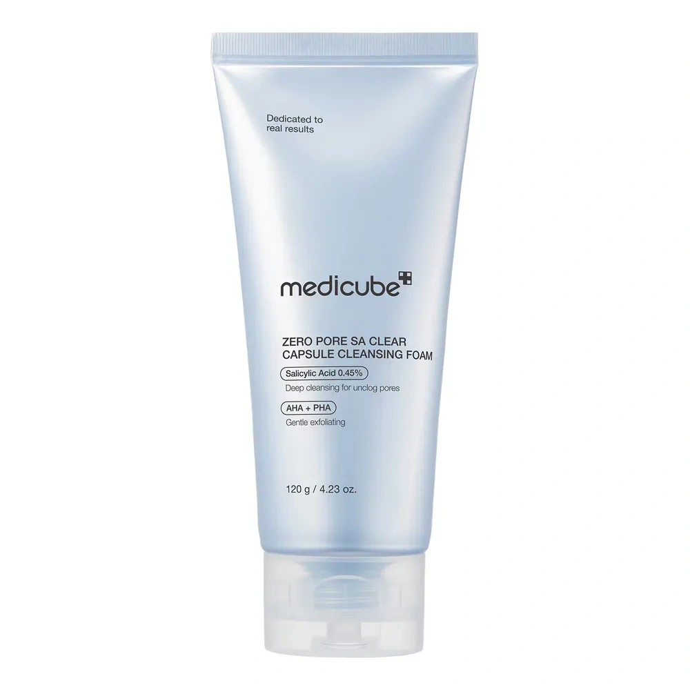 Medicube Zero Pore Sa Clear Capsule Cleansing Spumă de curățare Comparat vizibilitate 120g