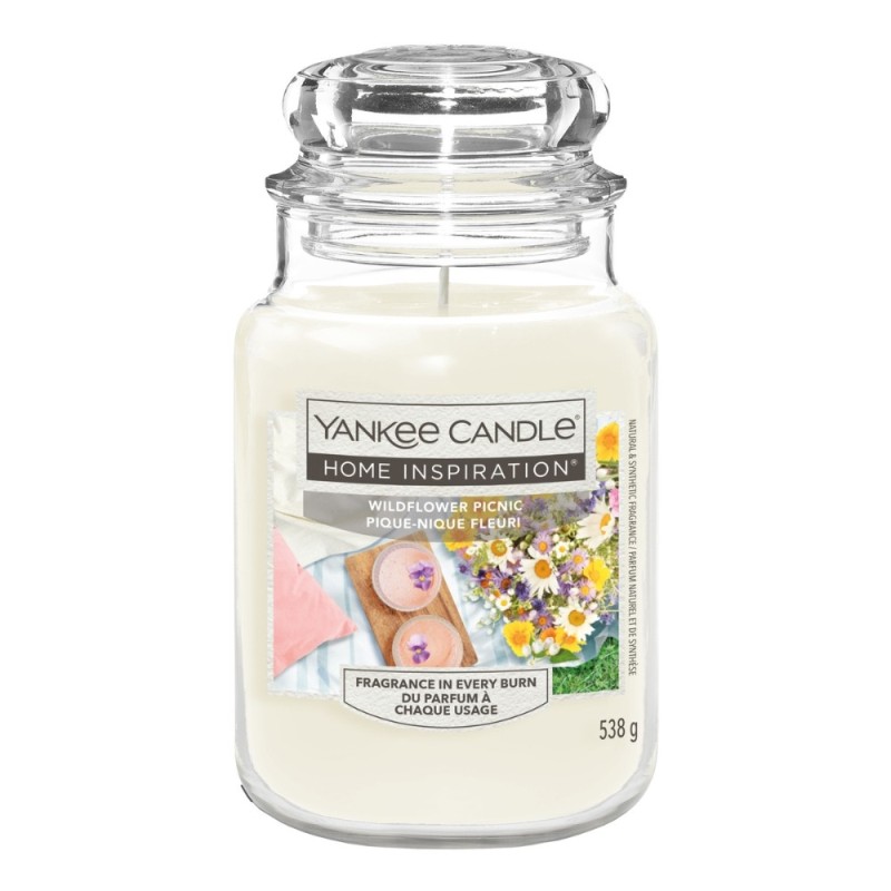Yankee Candle Jar mare Wildflower Picnic Candle
