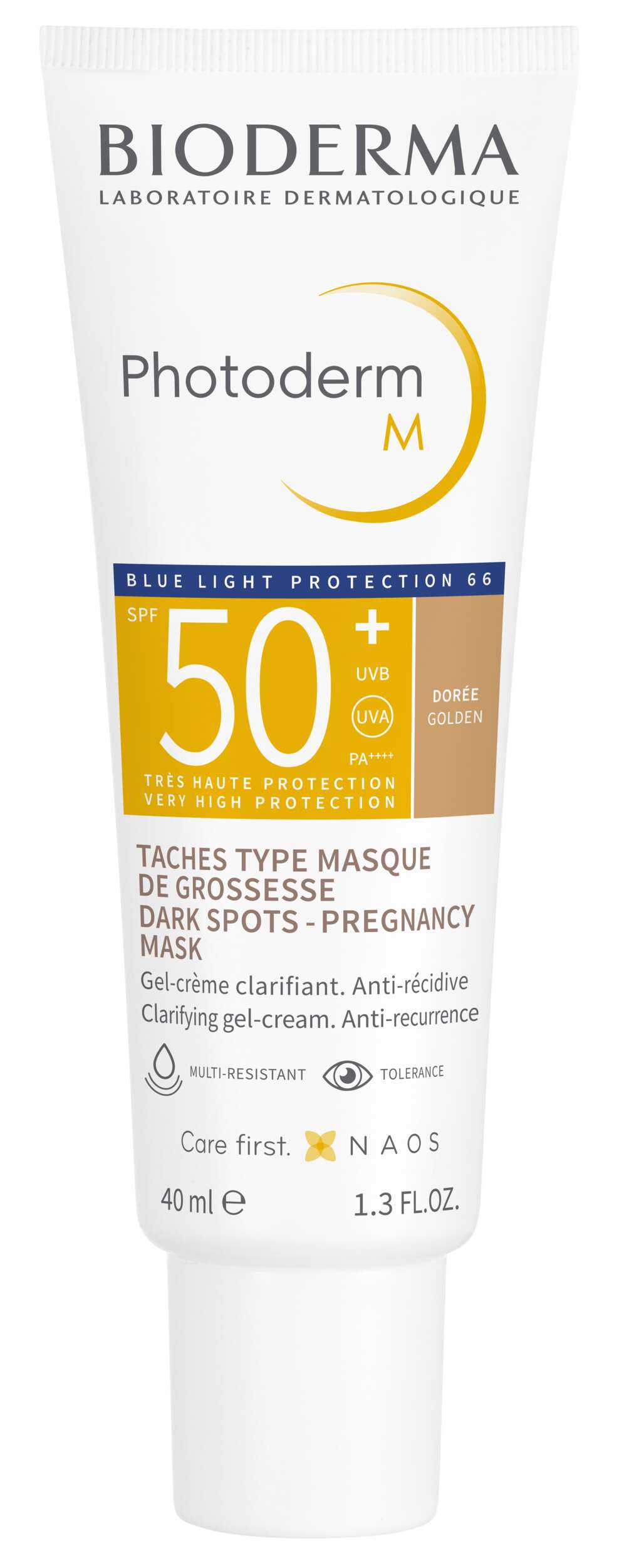 Bioderma Photoderm M Cremă pentru ten cu tendință la hiperpigmentare și filtru SPF50+ nuanță închisă 40ml