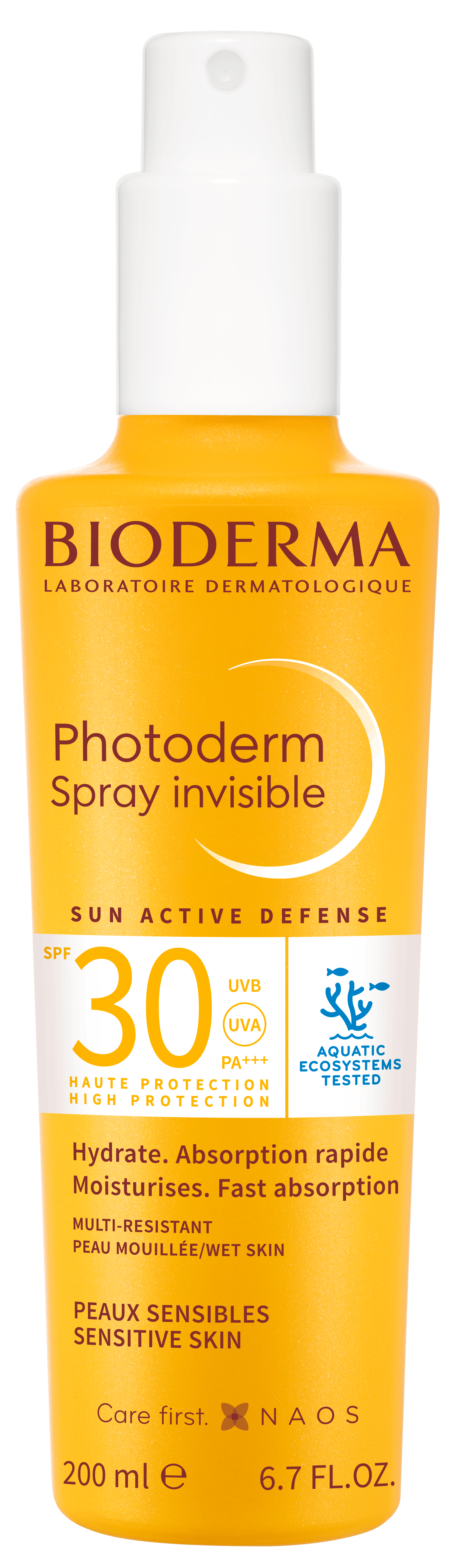Bioderma Photoderm Spray Invisible Light Spray pentru față și corp cu SPF30 200ml