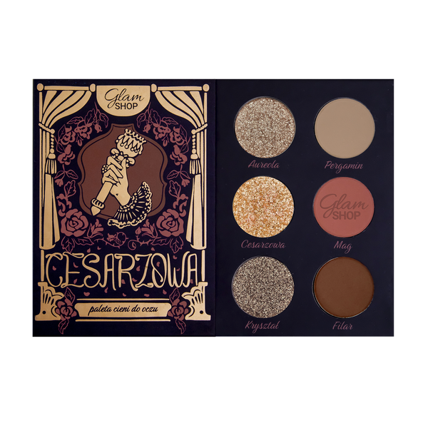 Paletă de farduri de ochi Glam Shop Empress