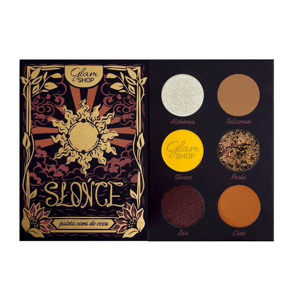 Paletă de farduri de ochi Glam Shop Sun