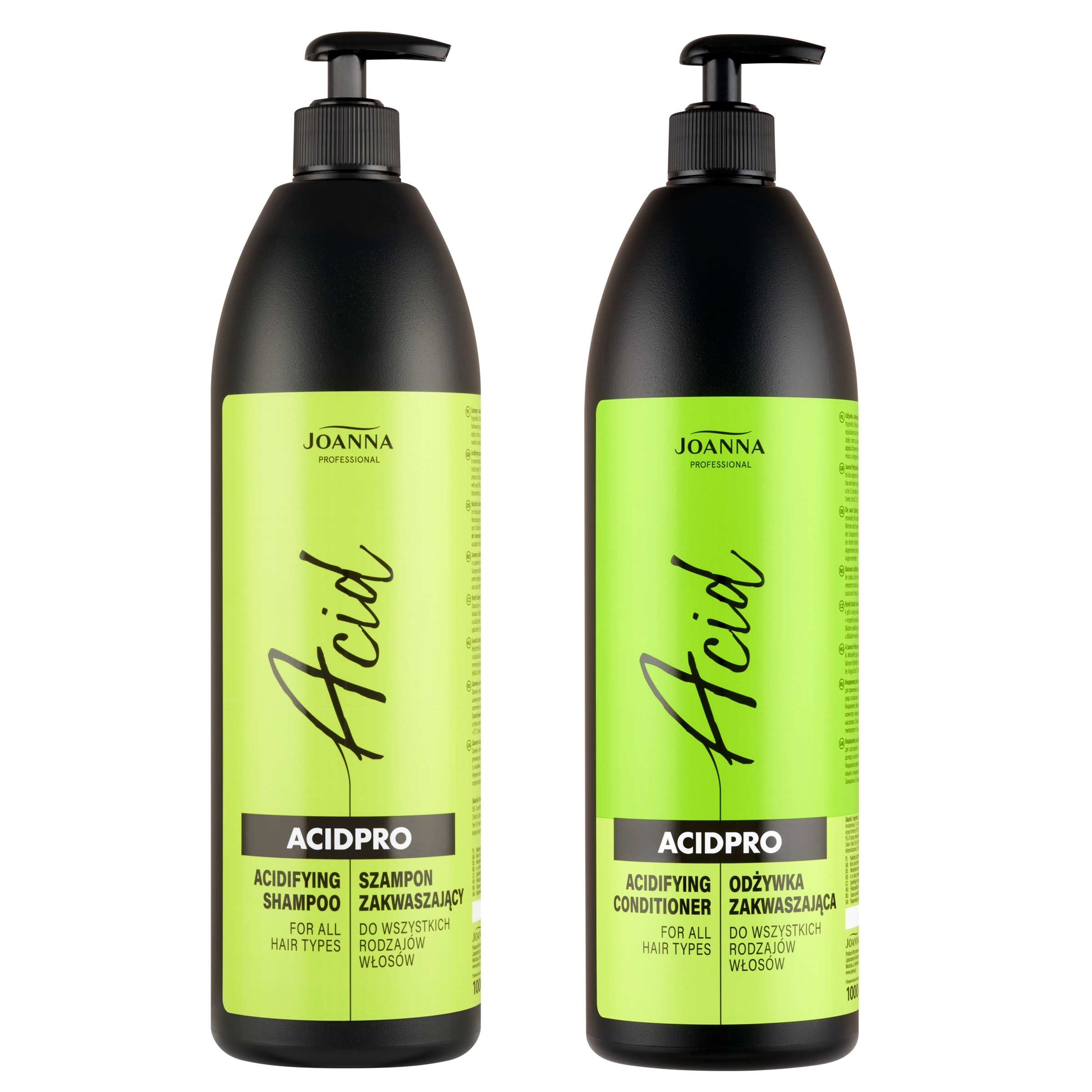 Joanna Acidpro Complex Acidifying Conditioner 1000ml + Joanna Acidpro Complex Acidifying Shampoo 1000ml