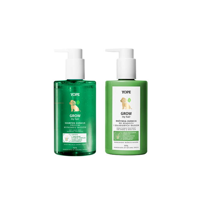 Yope Grow My Hair Set balsam + șampon