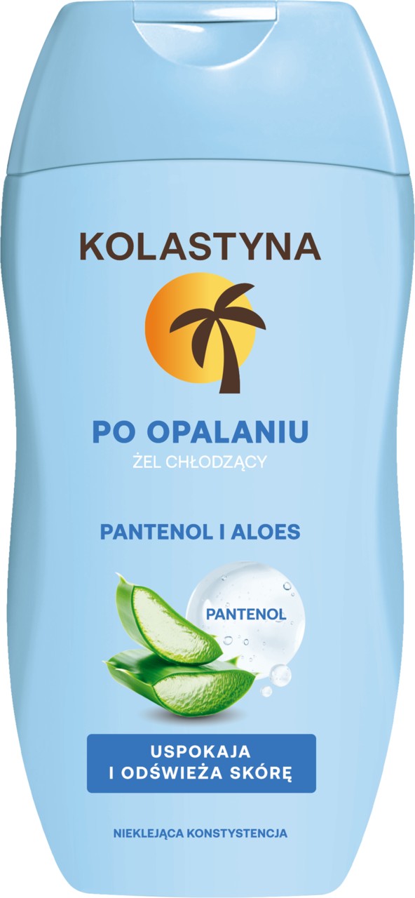 Kolastyna Cooling After-Sun Gel cu Pantenol și Aloe Vera 150ml