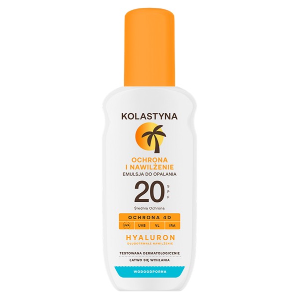 Kolastyna Emulsie de protecție solară impermeabilă cu SPF20 150ml
