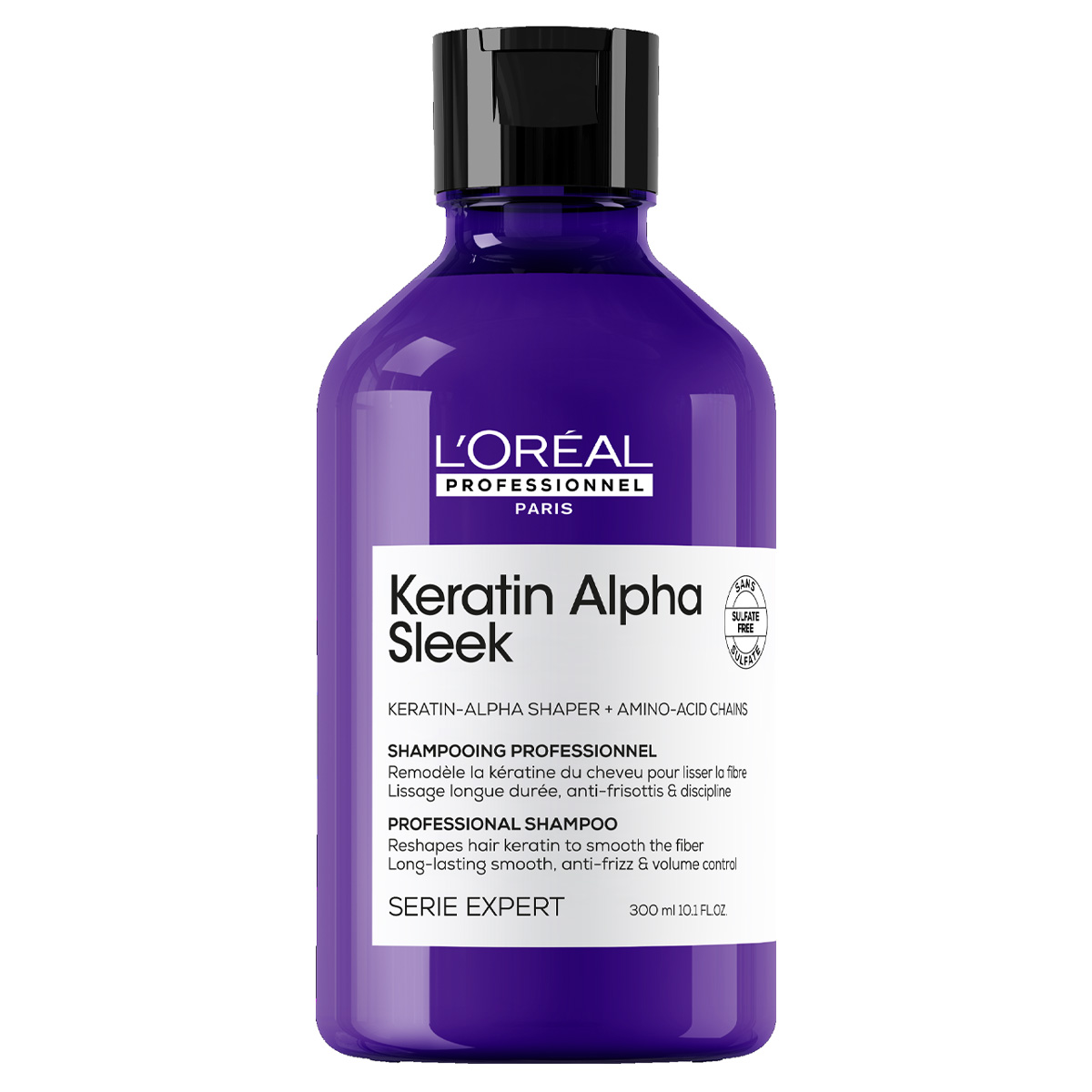 Loreal Professionnel Keratin Alpha Sleek Șampon de păr netezitor 300ml