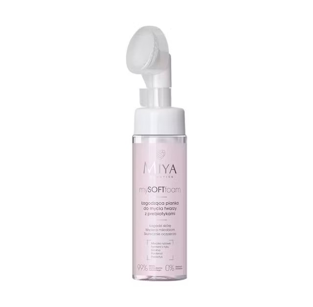 MIYA Spuma mea moale pentru spălarea feței cu prebiotice 150ml