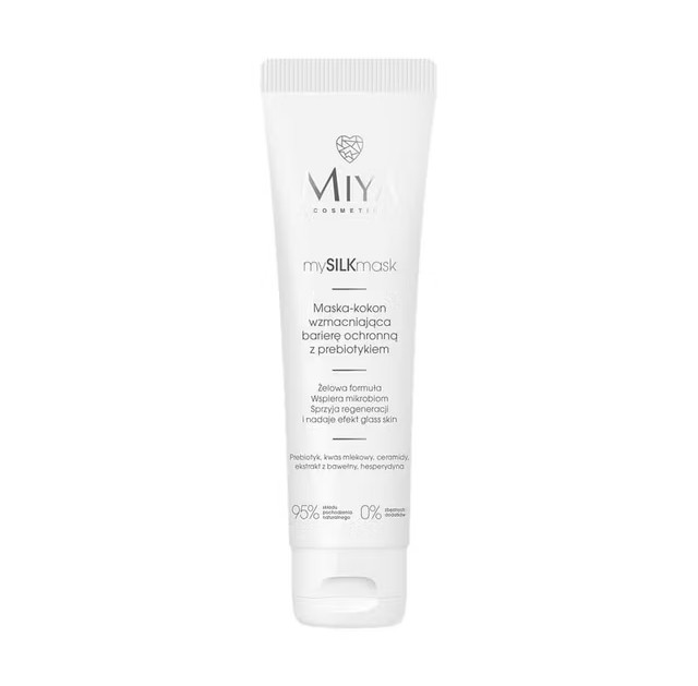 MIYA My Silky Mask Mască Cocoon de întărire a barierei cu prebiotice 60ml