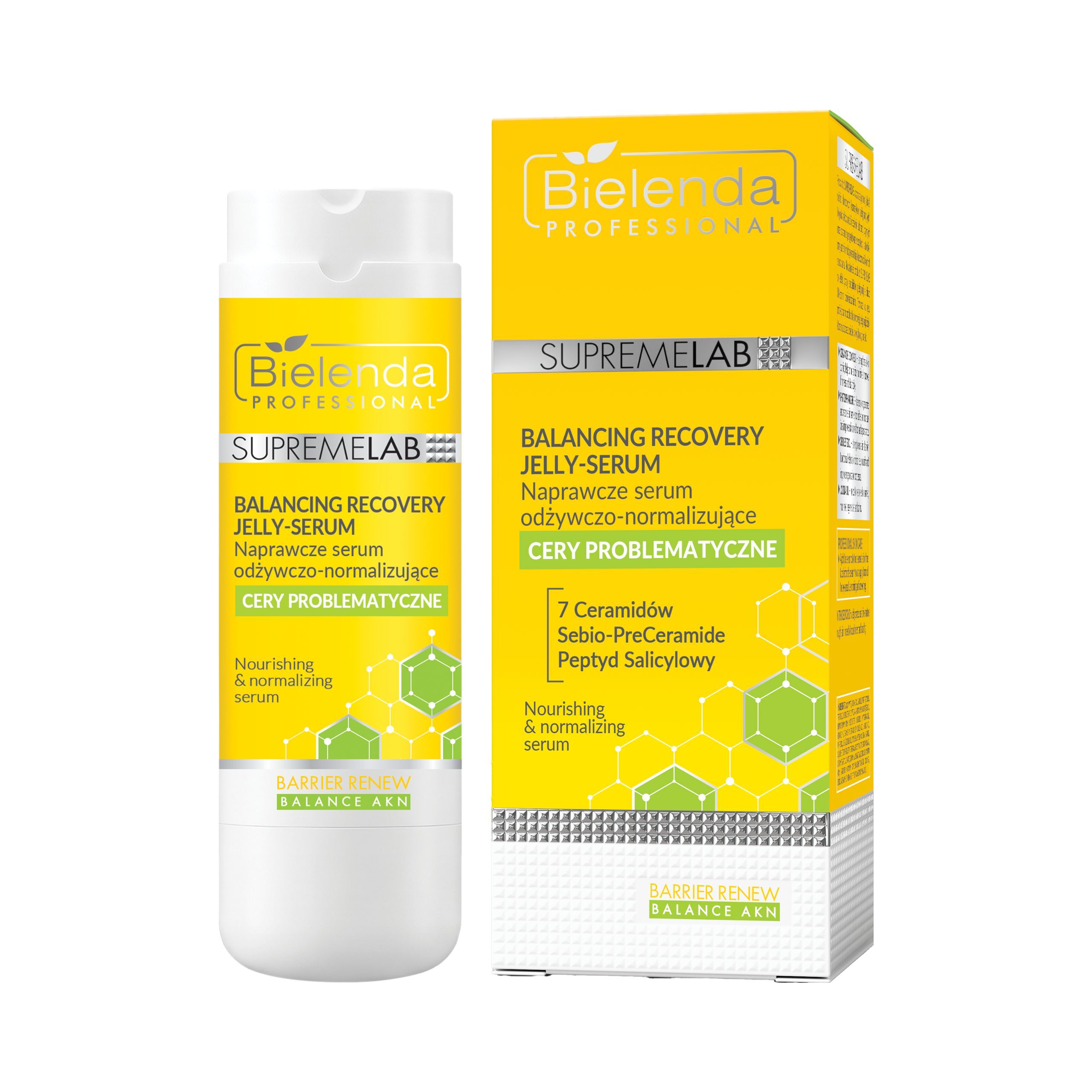 Bielenda Professional Ser reparator nutritiv și normalizant 30ml
