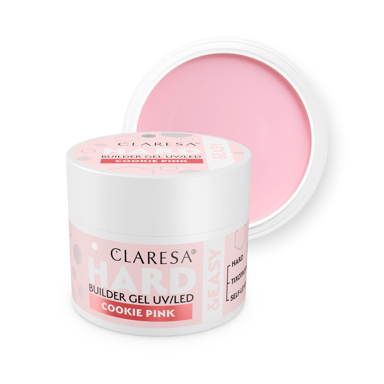 Claresa Building Gel Hard & Easy Cookie Roz 12g