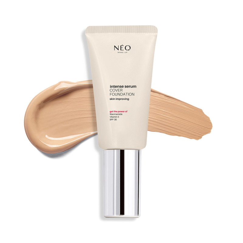 Neo Make Up Fond de ten Intense Serum Cover cu SPF30 02 Ivory