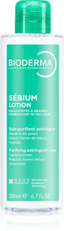 Bioderma Sebium Loțiune de curățare pentru pori dilatați 200ml