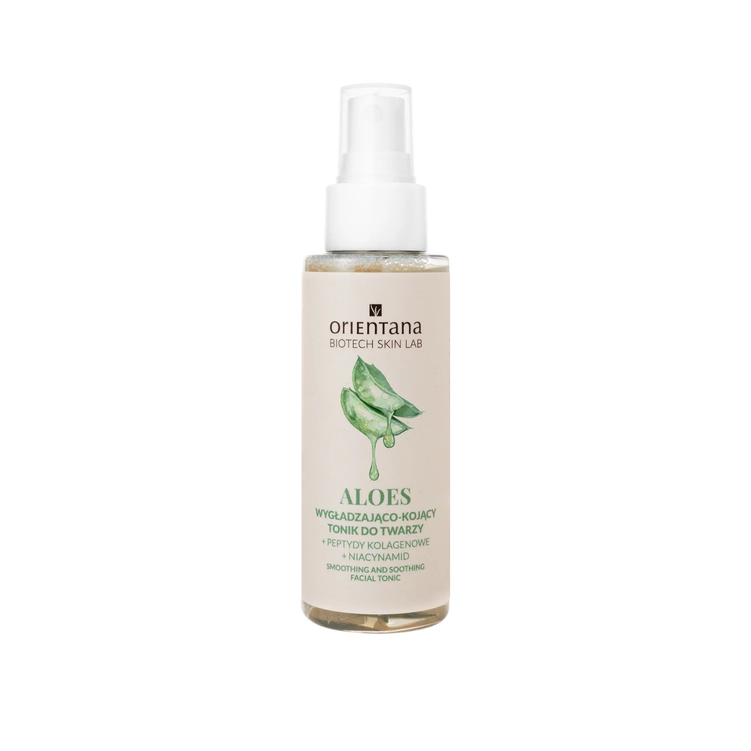 Orientana Aloe Vera Tonic de față calmant și liniștitor 100ml