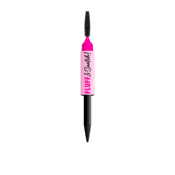 NYX Professional Makeup Fluff &amp; Snatch! Powder Eyebrow Pen negru