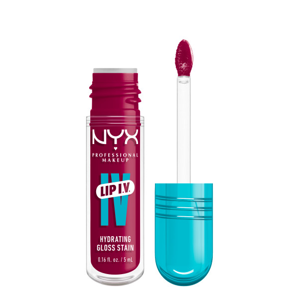 NYX Professional Makeup Lip IV Hydrating Gloss Serum Lip Gloss 19 Magenta Mist
