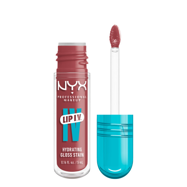 NYX Professional Makeup Lip IV Hydrating Gloss Serum Lip Gloss 17 Petal Pourin