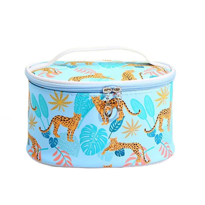 Geantă cosmetică eCarla Safari Blue KS79