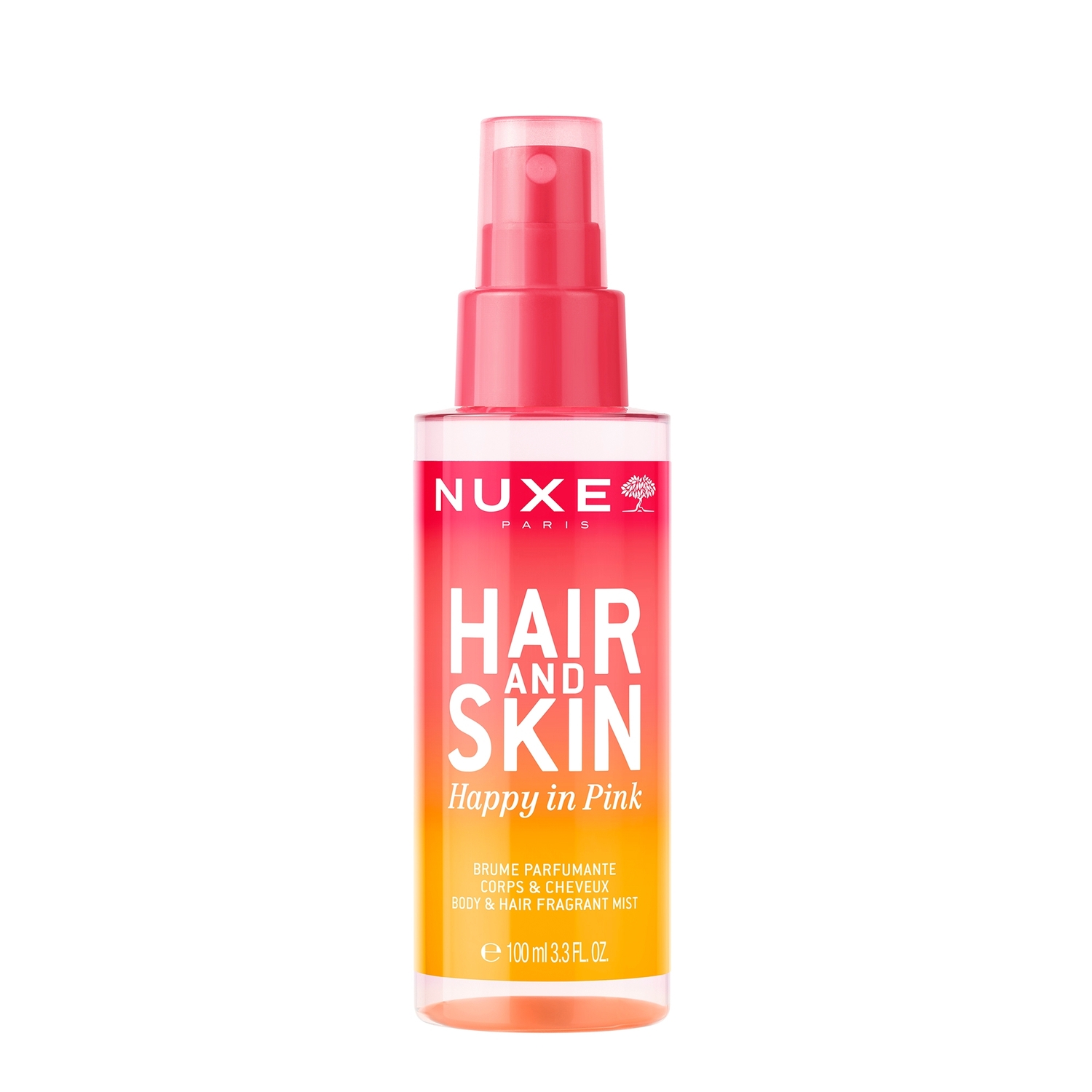NUXE Brumă hidratantă pentru păr și corp Happy in Pink 100ml