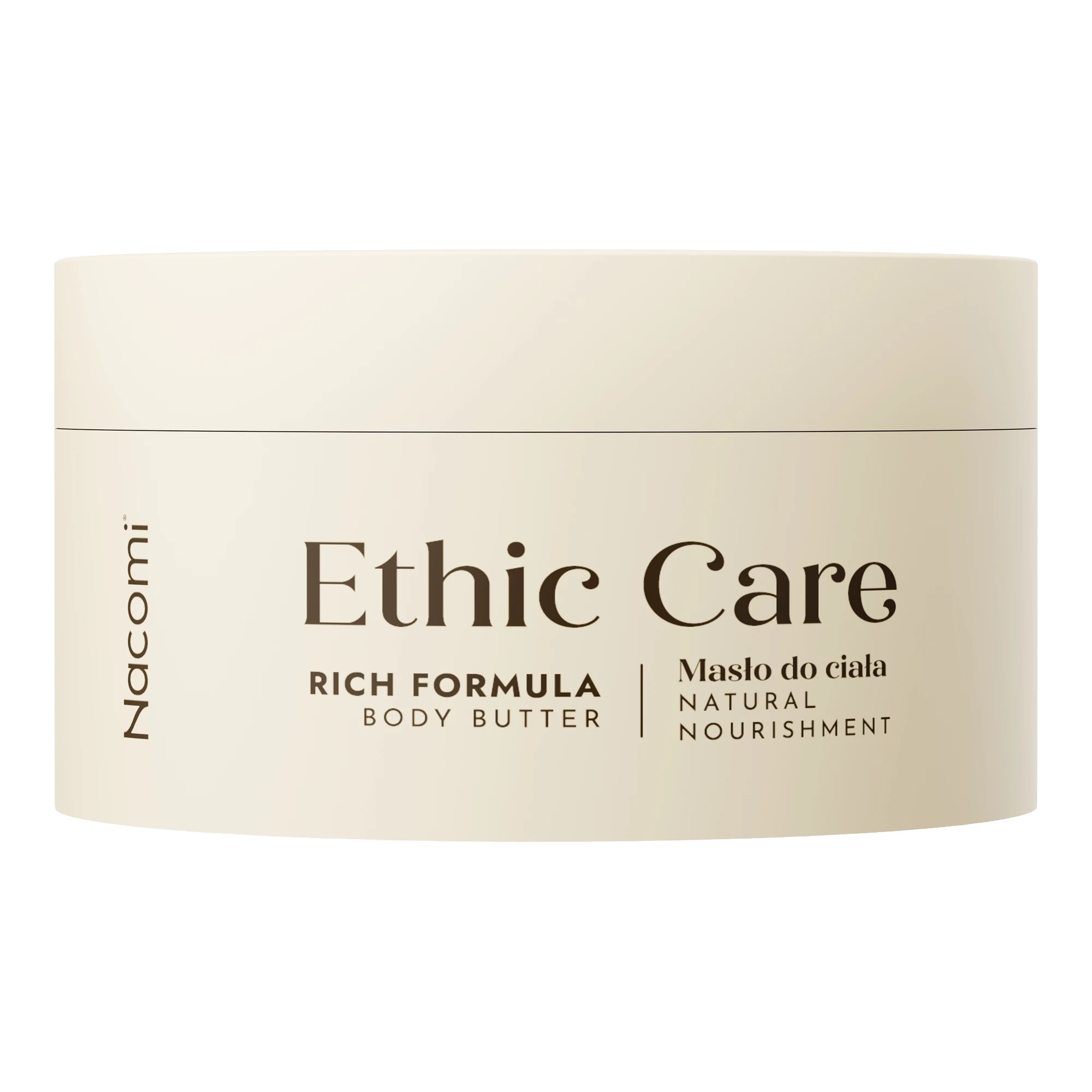Nacomi Ethic Care unt de corp cu formulă bogată 100ml
