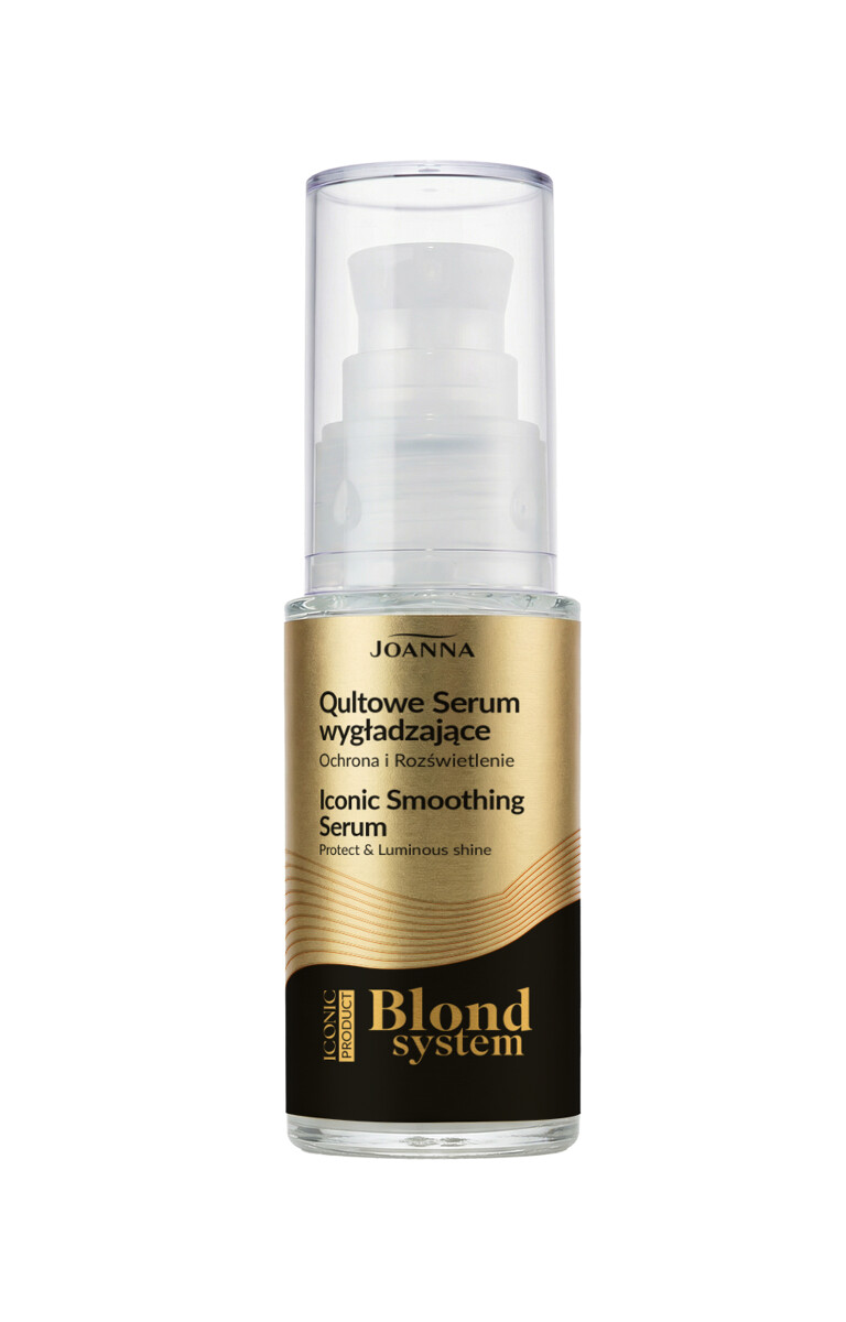 Joanna Blond System Qult Smoothing Serum pentru păr blond și decolorat 25ml