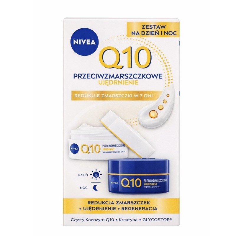 NIVEA Q10 Anti-Wrinkle Firming Day & Night Cream Set