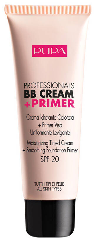 Pupa BB Cream Primer SPF20 Piele normală și uscată 001 Nude