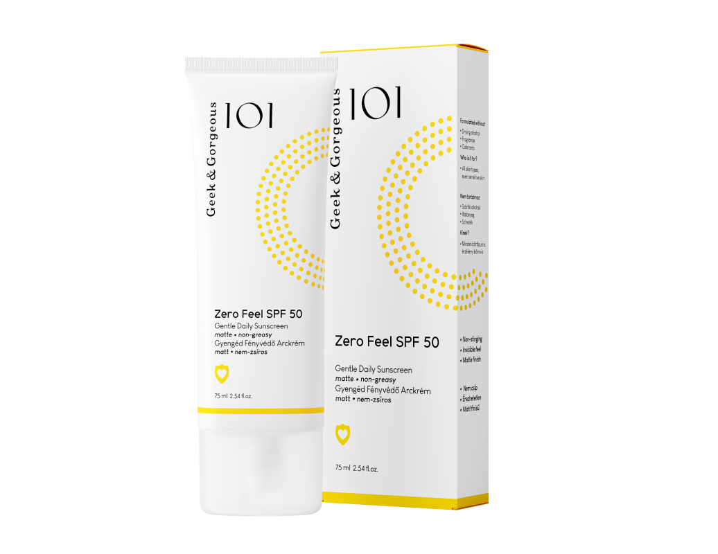 Geek & Gorgeous Zero Feel Filter Cream SPF50 75ml