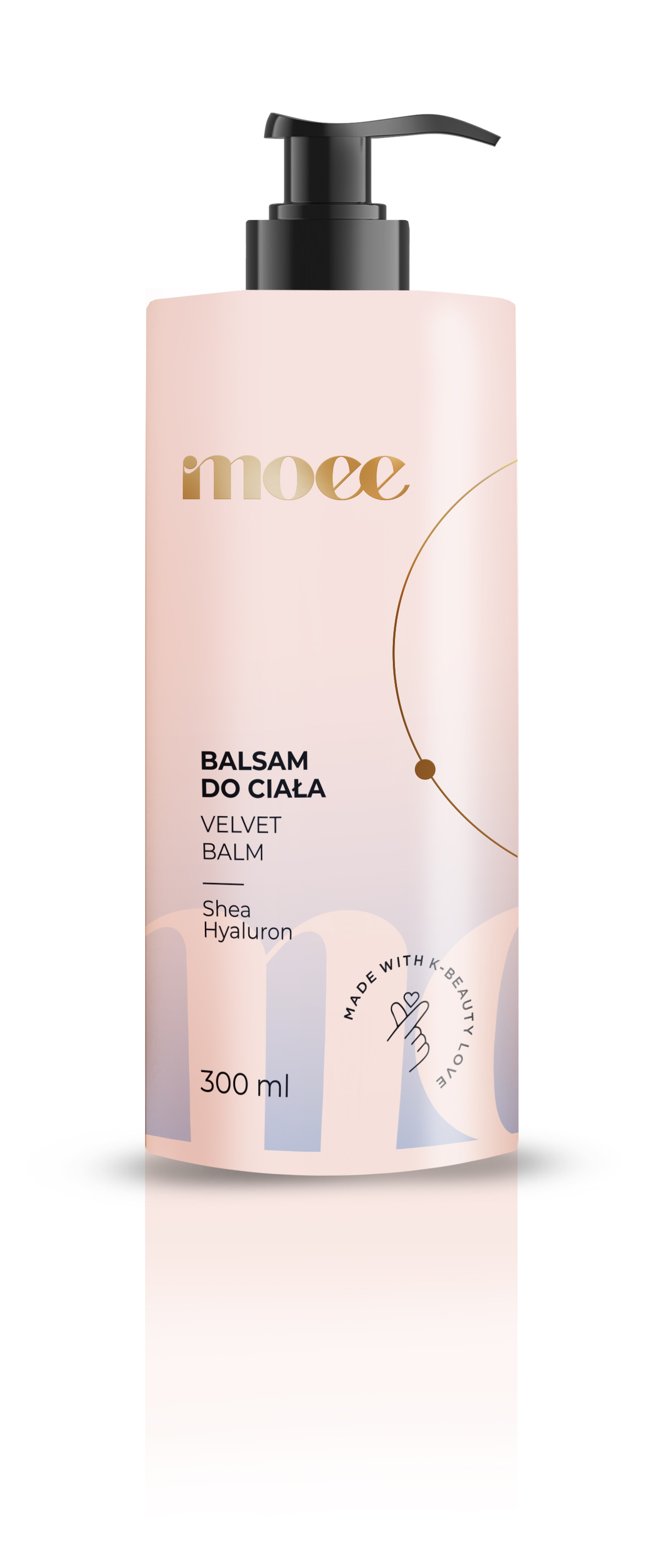 Moee Velvet Balm Loțiune de corp bogată cu unt de shea și acid hialuronic 300ml