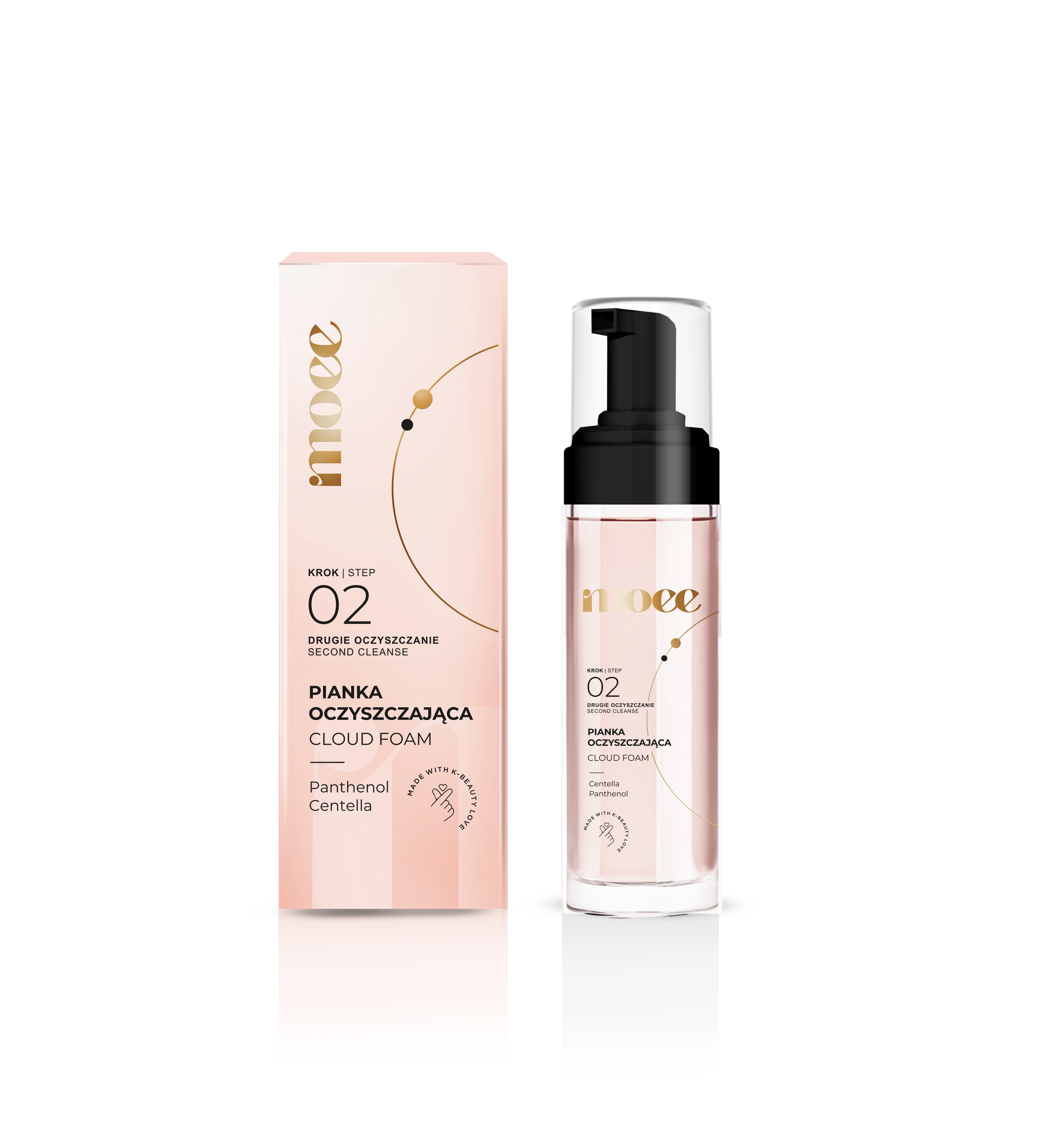 Moee Cloud Foam Spumă delicată de curățare a feței 150ml