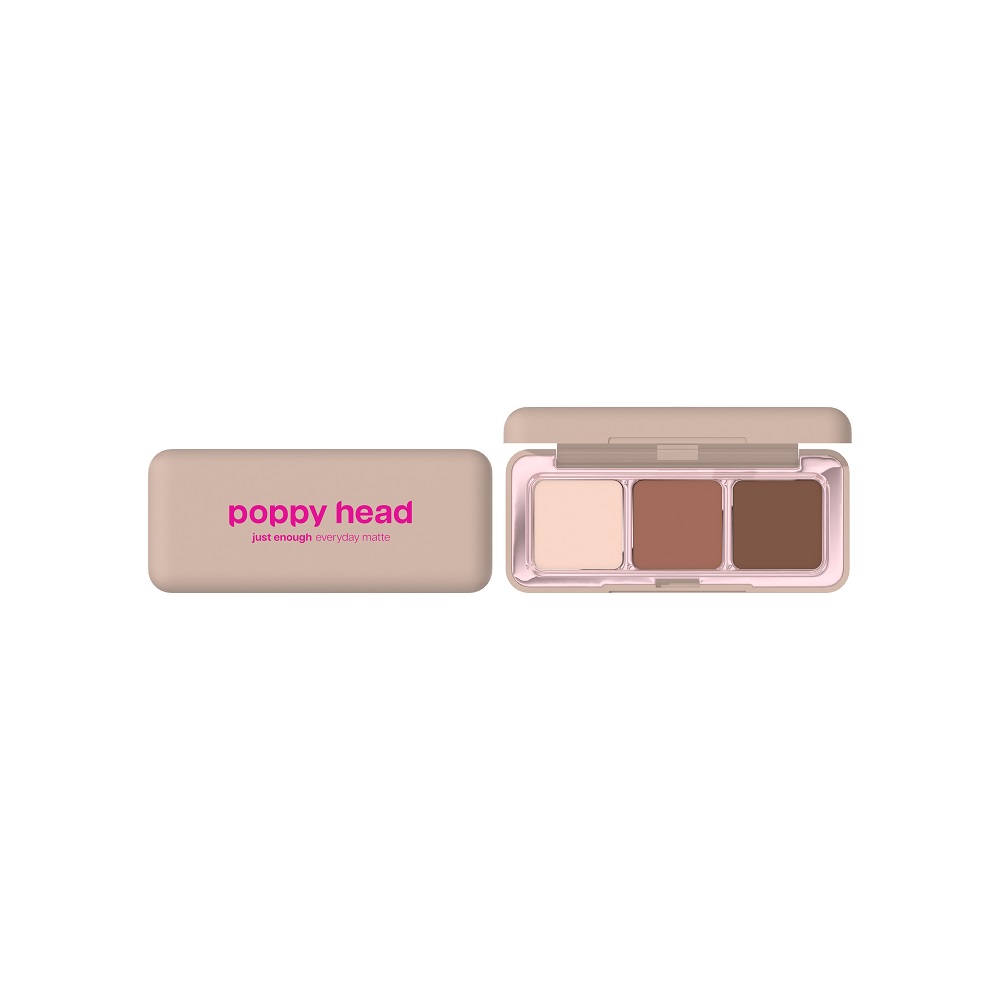 Poppy Head Just Enough Everyday Matte Eye Shadow Palette 02 Espress Yourself