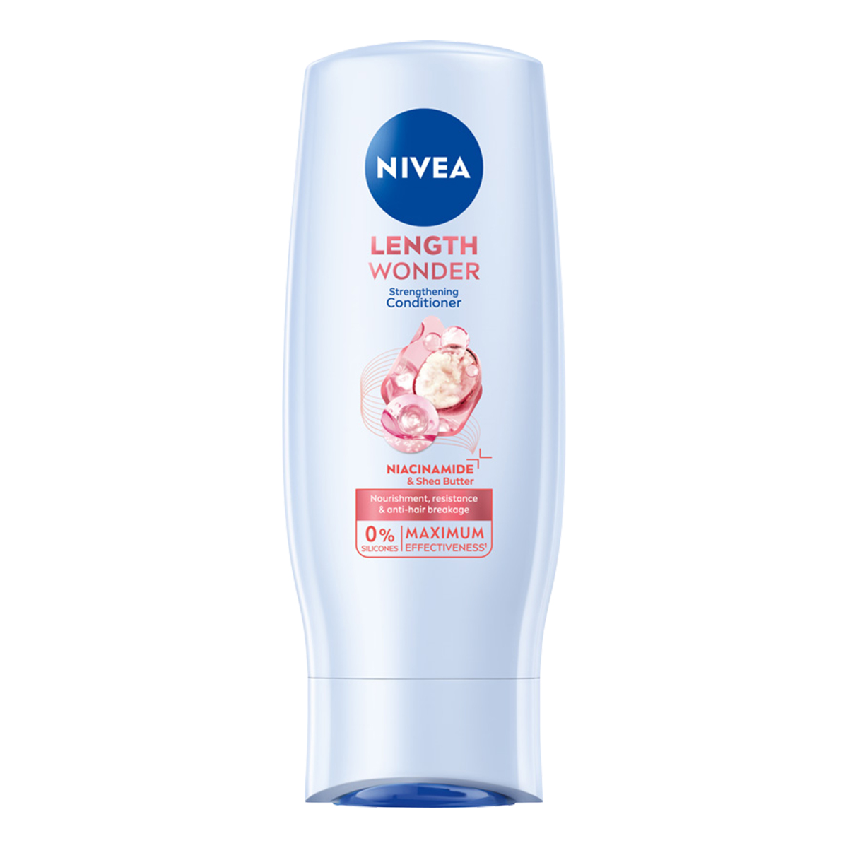 Balsam de întărire NIVEA Length Wonder cu Niacinamidă și unt de Shea 200ml