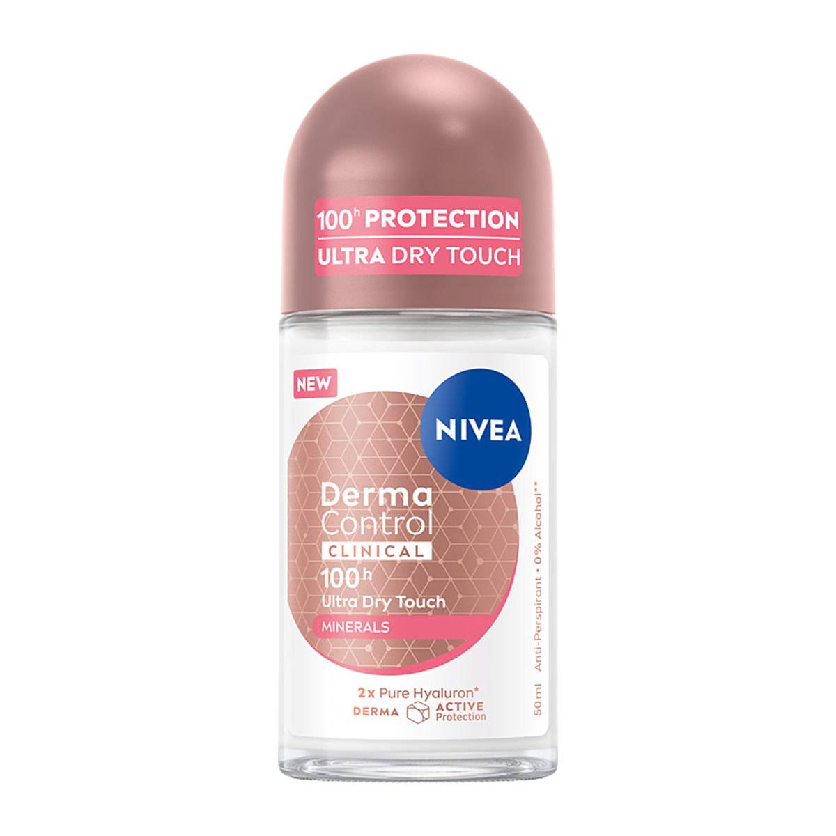 NIVEA Derma Control Clinical Ultra Dry Touch Antiperspirant Roll-on 50ml