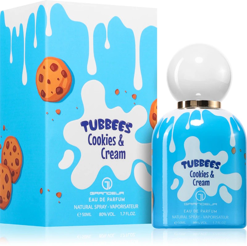Grandeur Tubbees Cookies &amp; Cream Unisex Apă de Parfum Parfumată 50ml