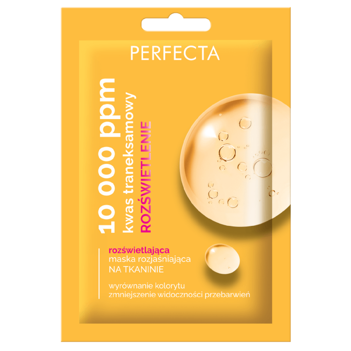 Perfecta 10 000 PPM Brightening Mask pe țesătură