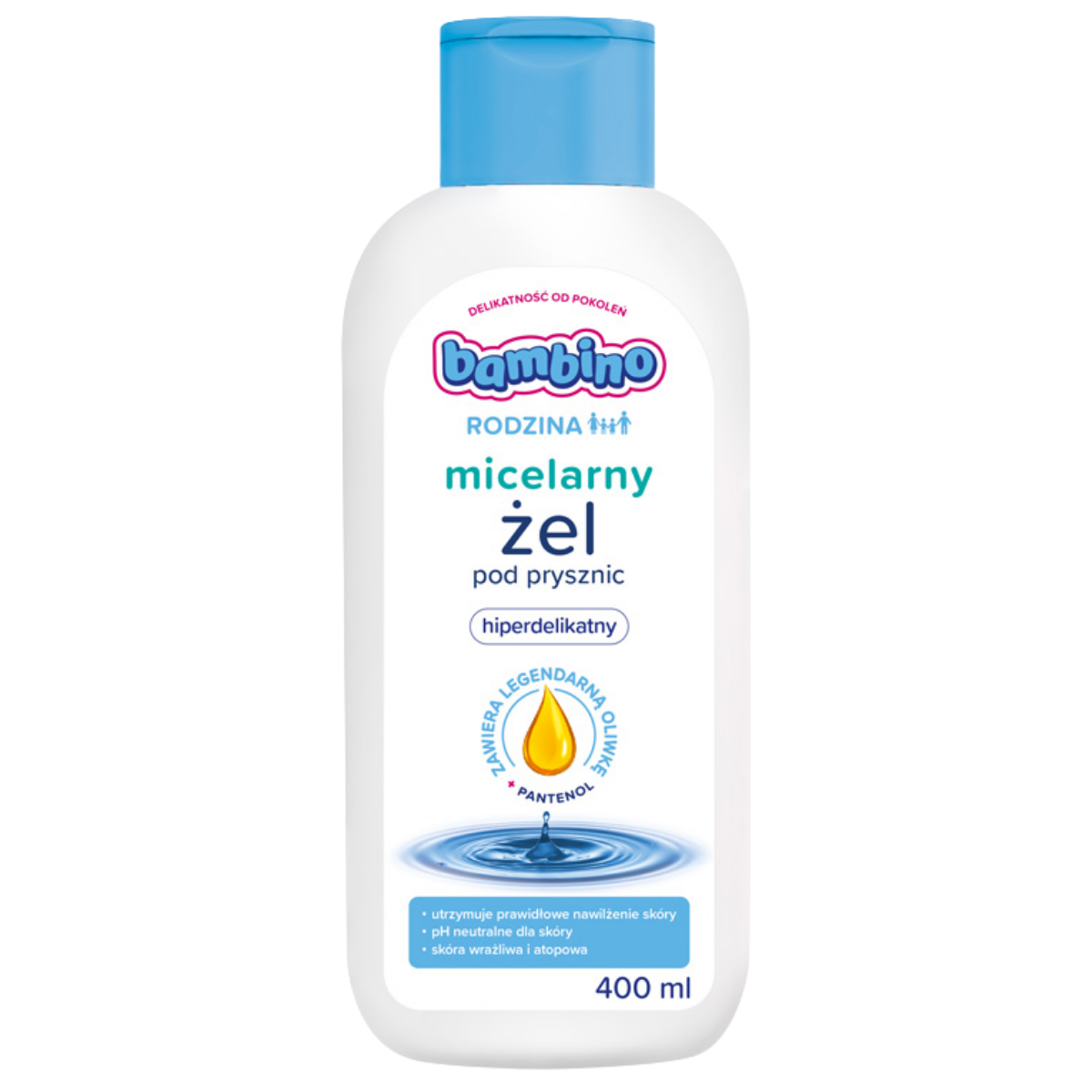 Gel de duș micelar Bambino Family 400ml