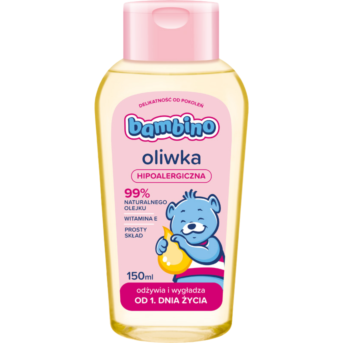 Bambino Hypoallergenic Olive pentru bebeluși și copii din prima zi de viață 150ml