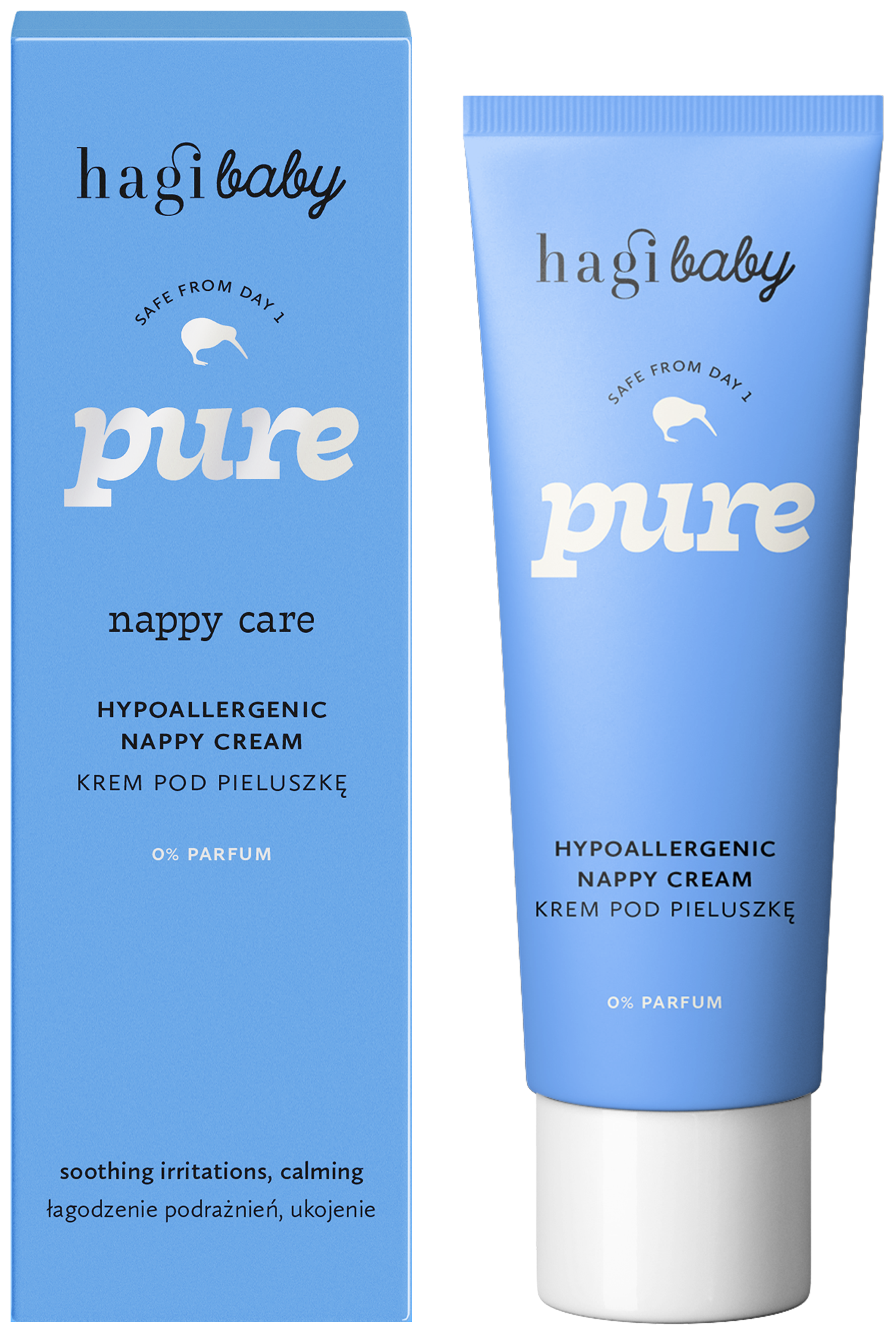 Hagi Baby Pure Hypoallergenic Nappy Cream 75ml