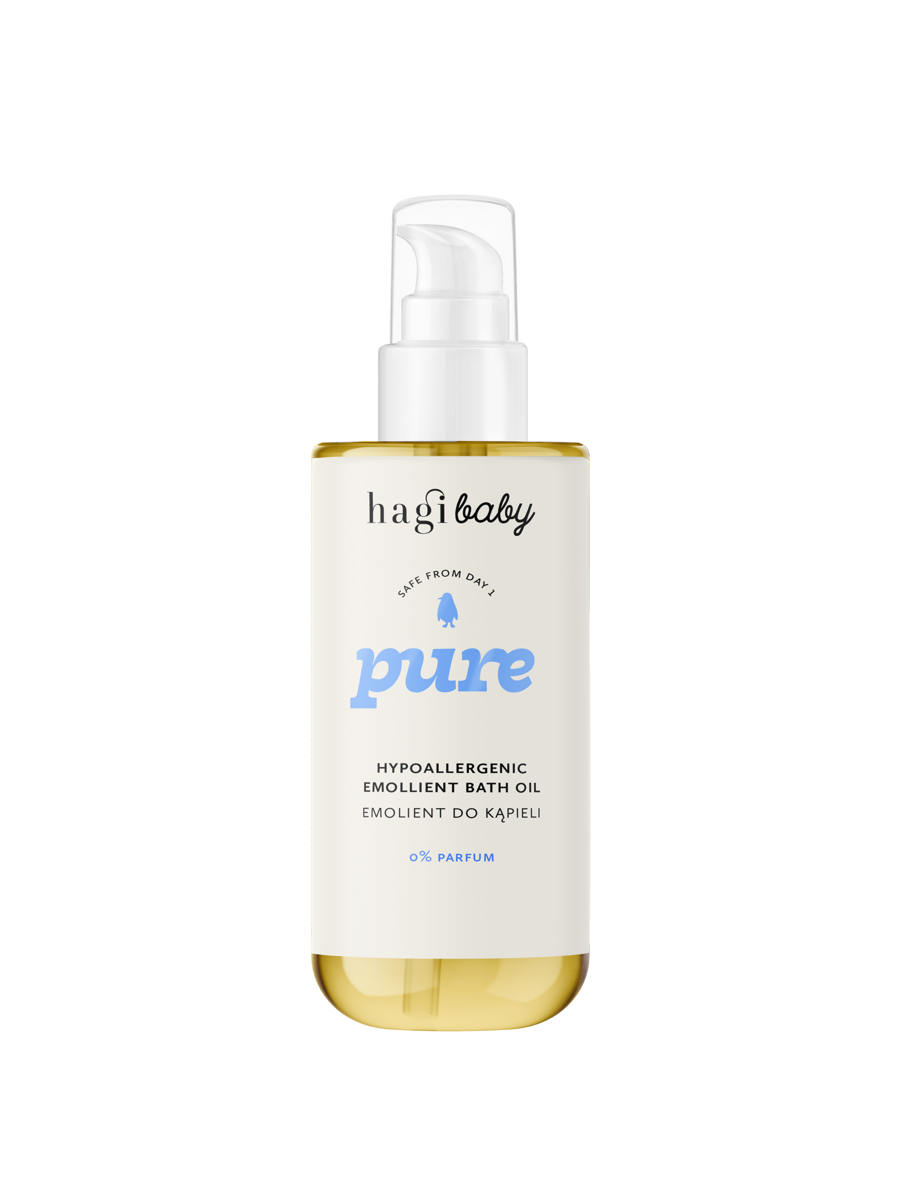 Hagi Baby Pure Hypoallergenic Emolient de baie 200ml