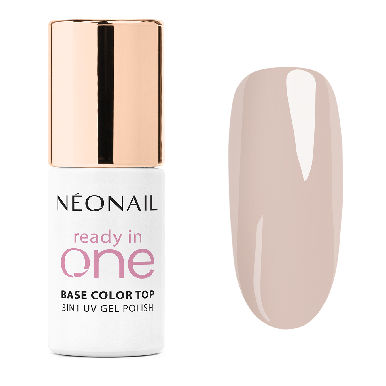 Neonail Ready In One Hybrid Varnish 3in1 04 One Soft Beige