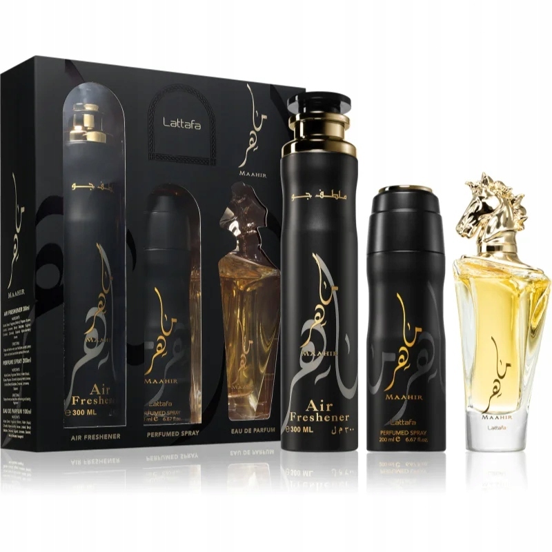 LATTAFA Maahir Unisex Eau de Parfum + Deodorant + Set deodorant